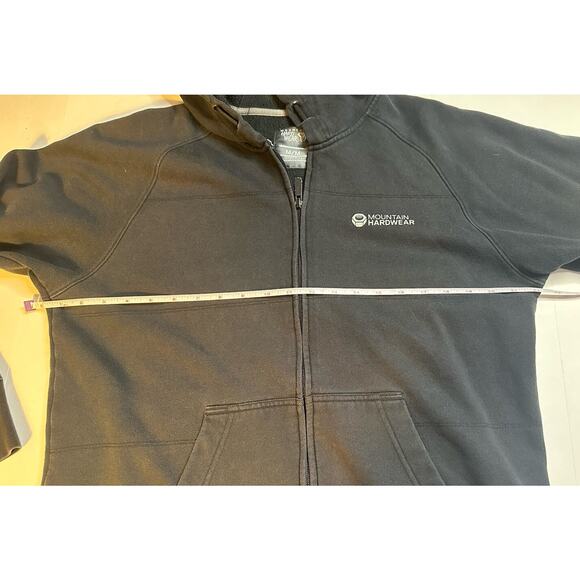 Mountain Hardwear Full Zip Hoodie Men’s Size Medium Black - Picture 5 of 12